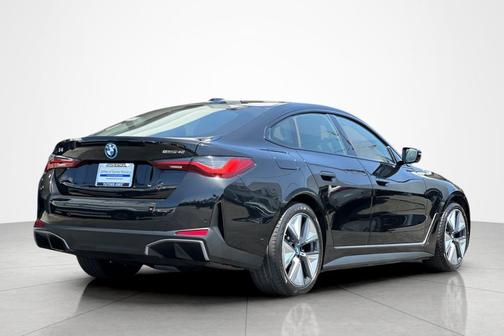 Black Sapphire Metallic 2023 BMW i4 Gran Coupe eDrive40