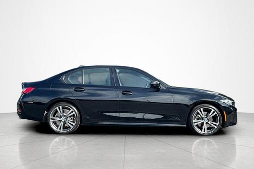 Jet Black 2023 BMW 330 330i Sedan
