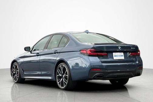 Arctic Race Blue Metallic 2023 BMW 540 i