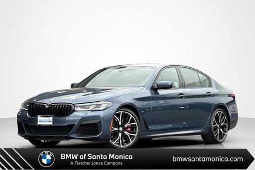 Arctic Race Blue Metallic 2023 BMW 540 i