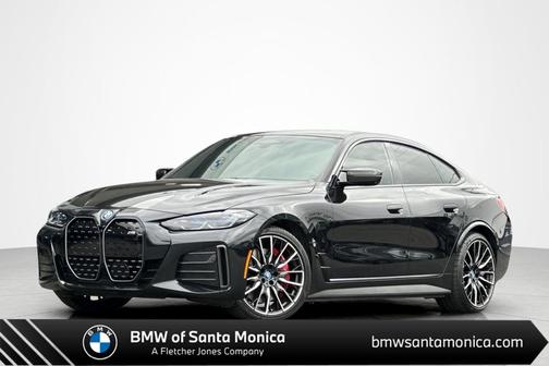 Black Sapphire Metallic 2023 BMW i4 Gran Coupe M50
