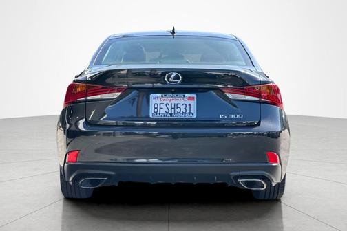 BLACK 2018 Lexus IS 300 Base