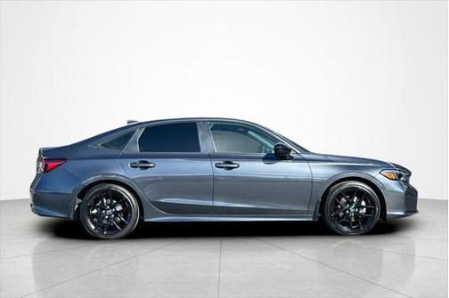 Meteorite Gray Metallic 2025 Honda Civic Hybrid Sport CVT