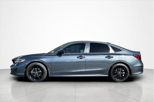 Meteorite Gray Metallic 2025 Honda Civic Hybrid Sport CVT