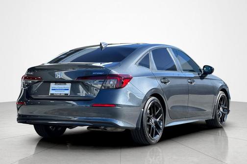 Meteorite Gray Metallic 2025 Honda Civic Hybrid Sport CVT