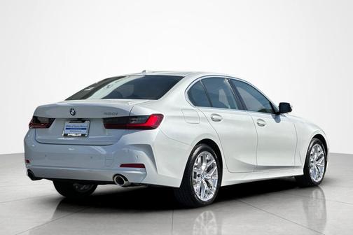 Mineral White Metallic 2025 BMW 330 330i Sedan