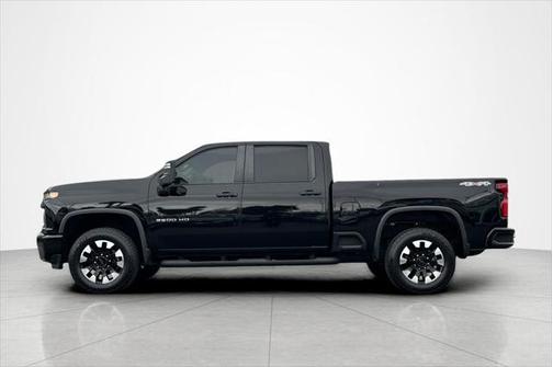 Black 2020 Chevrolet Silverado 2500 4WD Crew Cab 159" Custom