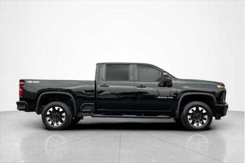 Black 2020 Chevrolet Silverado 2500 4WD Crew Cab 159" Custom