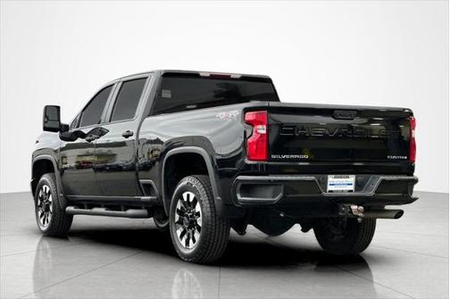 Black 2020 Chevrolet Silverado 2500 4WD Crew Cab 159" Custom