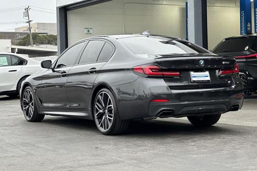 Dark Graphite Metallic 2023 BMW 540 i