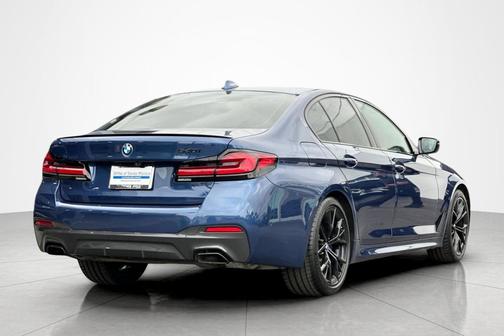 Phytonic Blue Metallic 2023 BMW 540 i