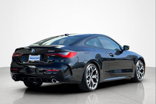 Black Sapphire Metallic 2025 BMW 430 430i Coupe