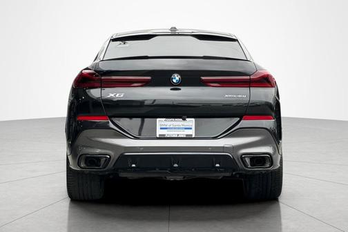 Black Sapphire Metallic 2025 BMW X6 xDrive40i