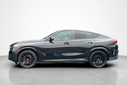 Black Sapphire Metallic 2025 BMW X6 xDrive40i