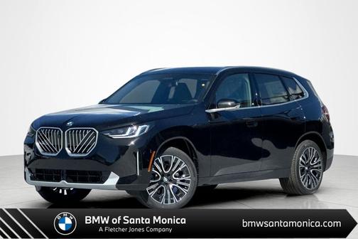 Black Sapphire Metallic 2026 BMW X3 30 xDrive