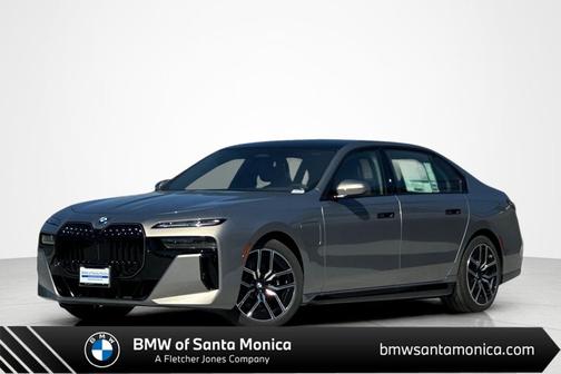 Oxide Grey Metallic 2026 BMW 750e i xDrive