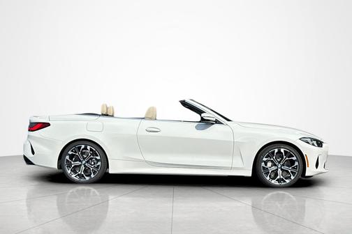 Alpine White 2026 BMW 430 430i Convertible