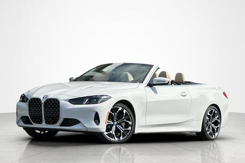 Alpine White 2026 BMW 430 430i Convertible