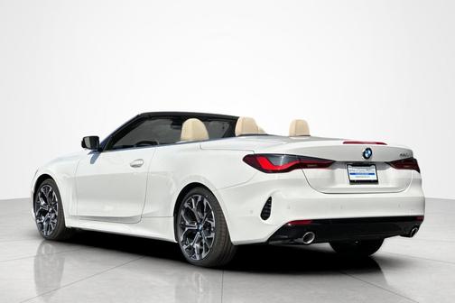 Alpine White 2026 BMW 430 430i Convertible