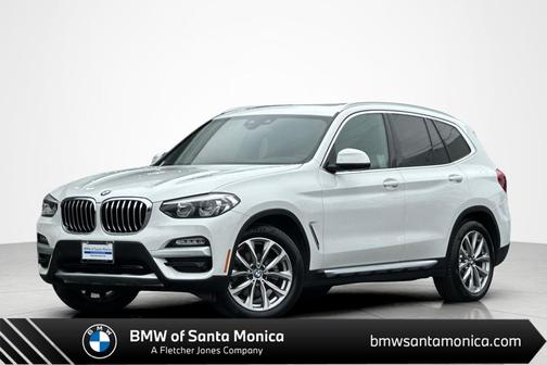 Alpine White 2019 BMW X3 sDrive30i