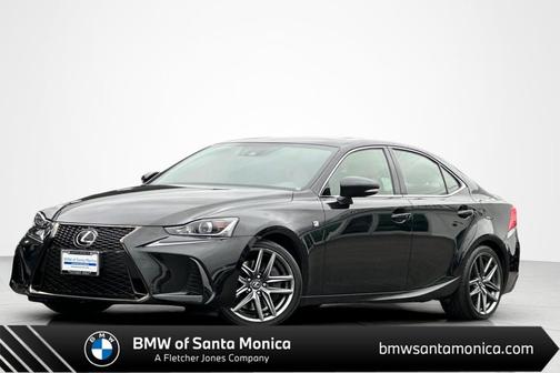 BLACK 2017 Lexus IS 200t Base