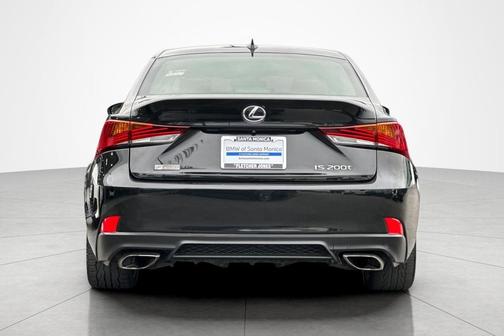 BLACK 2017 Lexus IS 200t Base