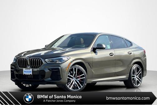 Manhattan Green Metallic 2023 BMW X6 M50i