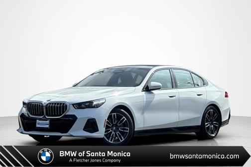Alpine White 2024 BMW 530 xDrive
