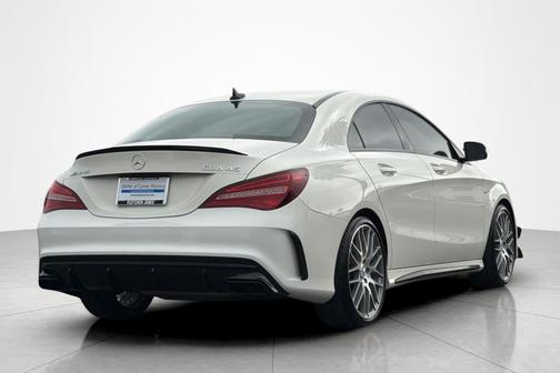 Cirrus White 2018 Mercedes-Benz AMG CLA 45 AMG CLA 45 4MATIC