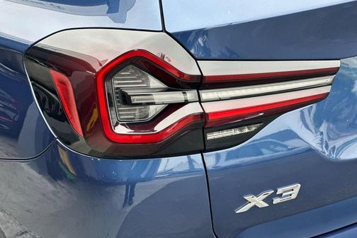 Phytonic Blue Metallic 2023 BMW X3 sDrive30i