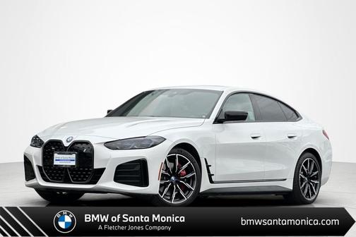 Mineral White Metallic 2023 BMW i4 Gran Coupe eDrive40