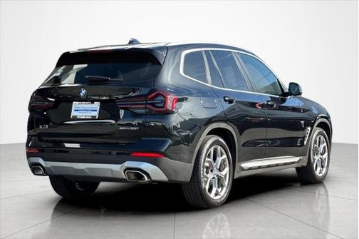 Black Sapphire Metallic 2023 BMW X3 sDrive30i Sports Activity Vehicle