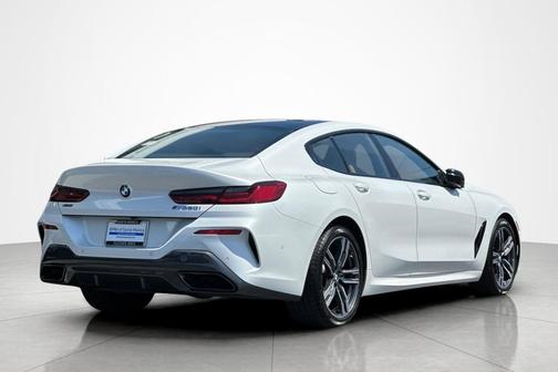 Mineral White Metallic 2024 BMW M850 Gran Coupe xDrive