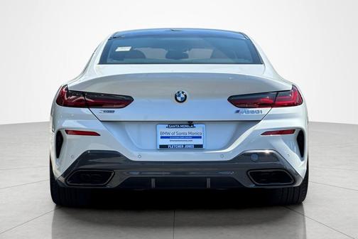 Mineral White Metallic 2024 BMW M850 Gran Coupe xDrive