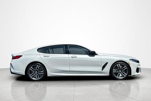 Mineral White Metallic 2024 BMW M850 Gran Coupe xDrive