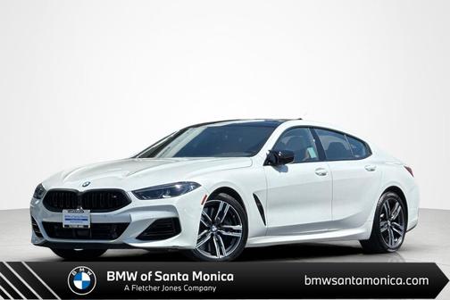 Mineral White Metallic 2024 BMW M850 Gran Coupe xDrive