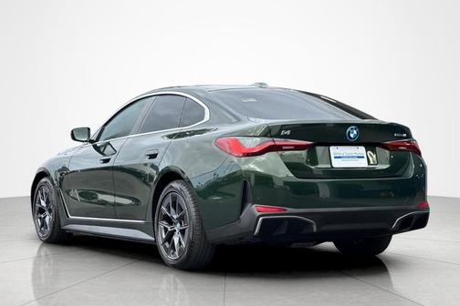 San Remo Green Metallic 2023 BMW i4 Gran Coupe eDrive35