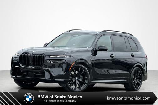 Black Sapphire Metallic 2024 BMW X7 xDrive40i
