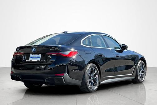 Jet Black 2025 BMW i4 Gran Coupe eDrive40 Gran Coupe