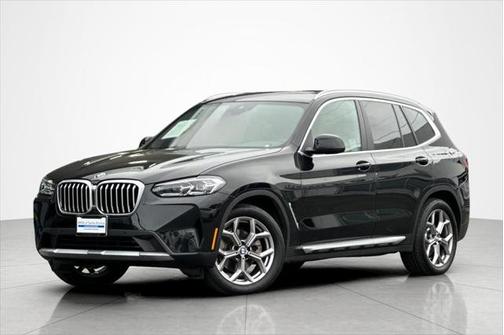 Black Sapphire Metallic 2023 BMW X3 sDrive30i Sports Activity Vehicle