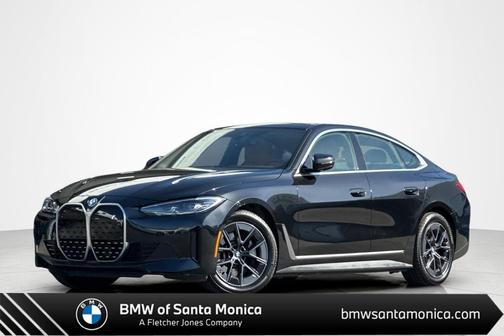 Black Sapphire Metallic 2023 BMW i4 Gran Coupe eDrive35