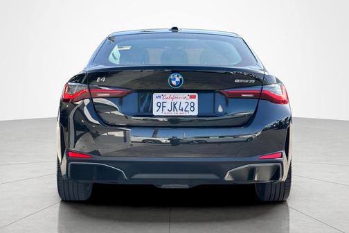 Black Sapphire Metallic 2023 BMW i4 Gran Coupe eDrive35
