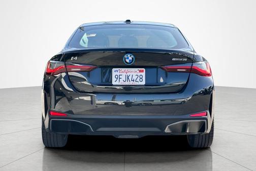 Black Sapphire Metallic 2023 BMW i4 Gran Coupe eDrive35