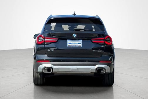 Black Sapphire Metallic 2023 BMW X3 sDrive30i