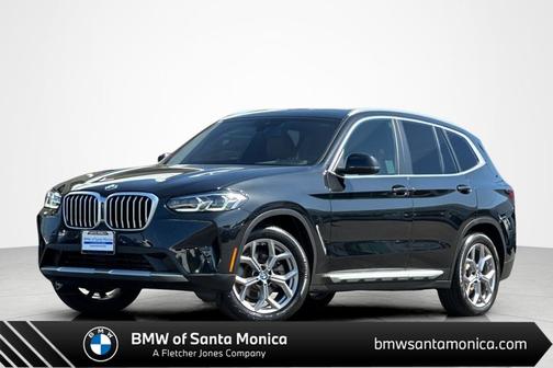 Black Sapphire Metallic 2023 BMW X3 sDrive30i