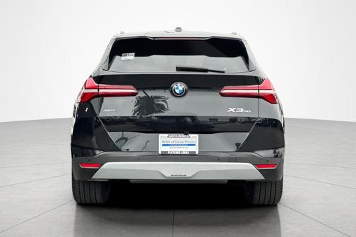 Black Sapphire Metallic 2025 BMW X3 30 xDrive