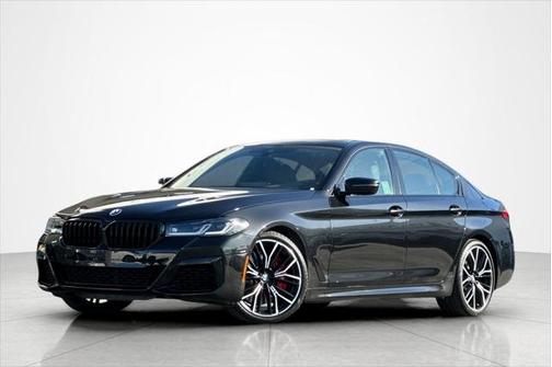 Black Sapphire Metallic 2023 BMW 540 540i Sedan