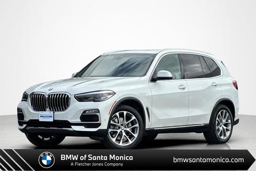 Mineral White Metallic 2019 BMW X5 xDrive40i