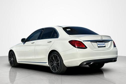 WHITE 2019 Mercedes-Benz C-Class C 300