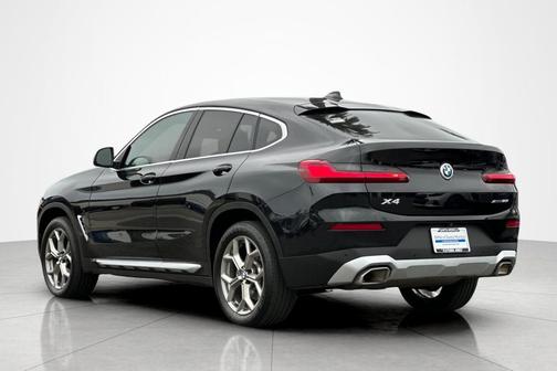 Black Sapphire Metallic 2025 BMW X4 xDrive30i